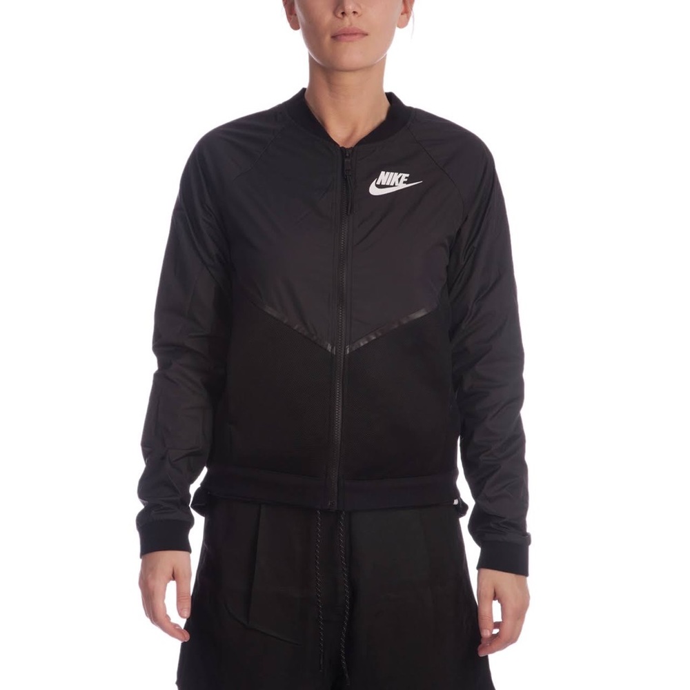 Nike Women's Tech HYPERMESH Bomber Jacket